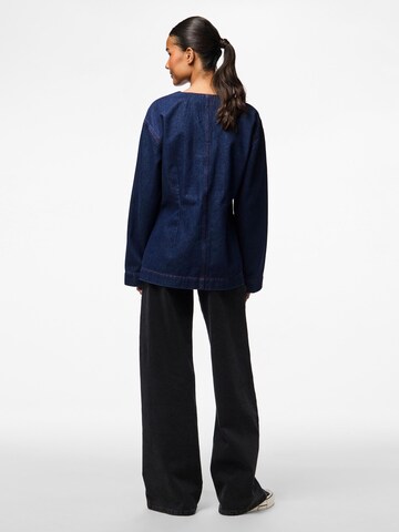 PIECES Bluse 'PCDemi' i blå