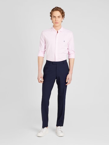 Slim fit Cămașă de la Polo Ralph Lauren pe roz