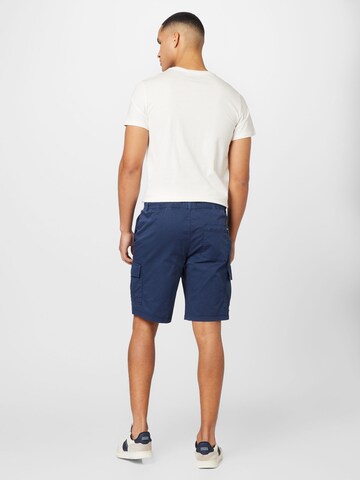 BLEND Regular Cargo Pants in Blue