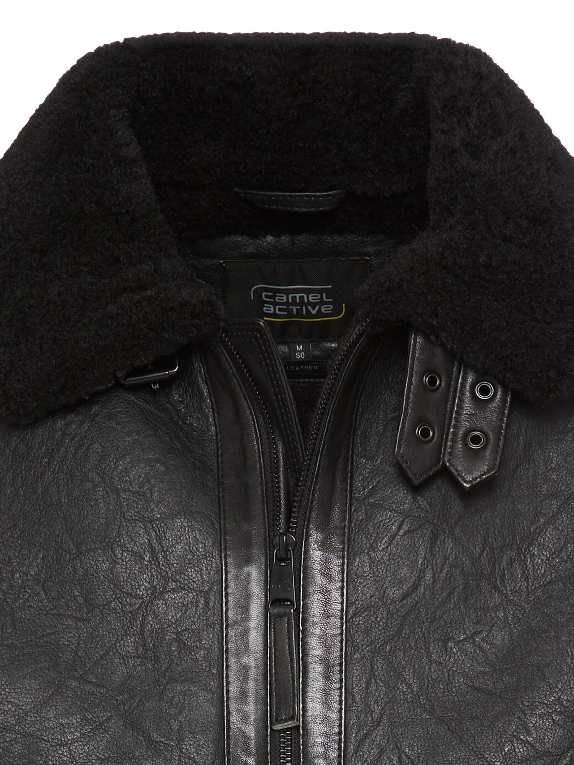 CAMEL ACTIVE Between-Season Jacket in Black