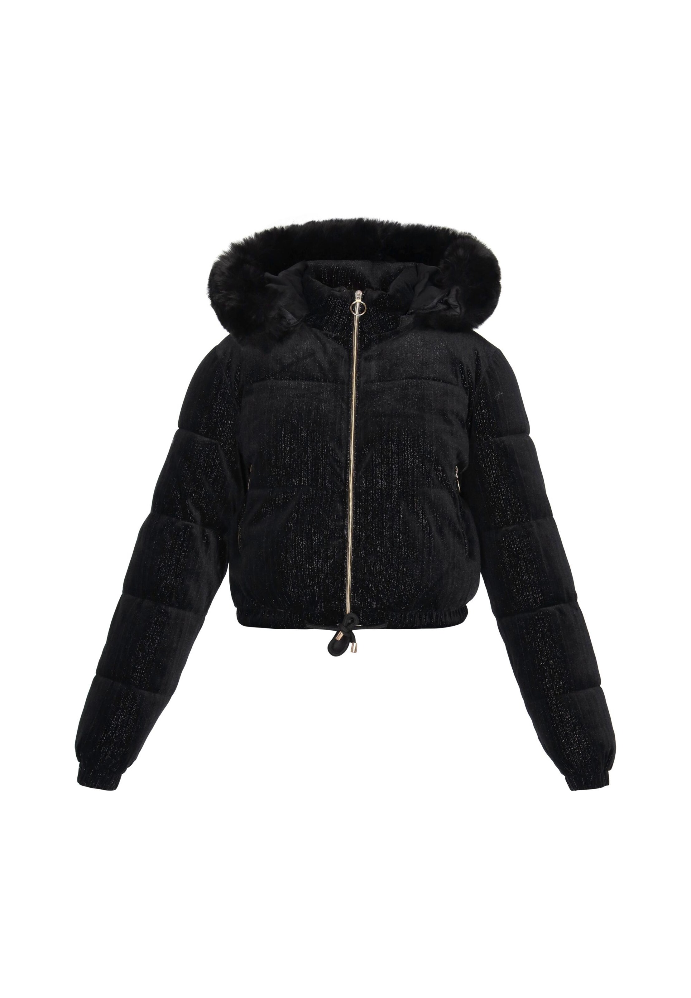 taddy Winter Jacket in Black: front