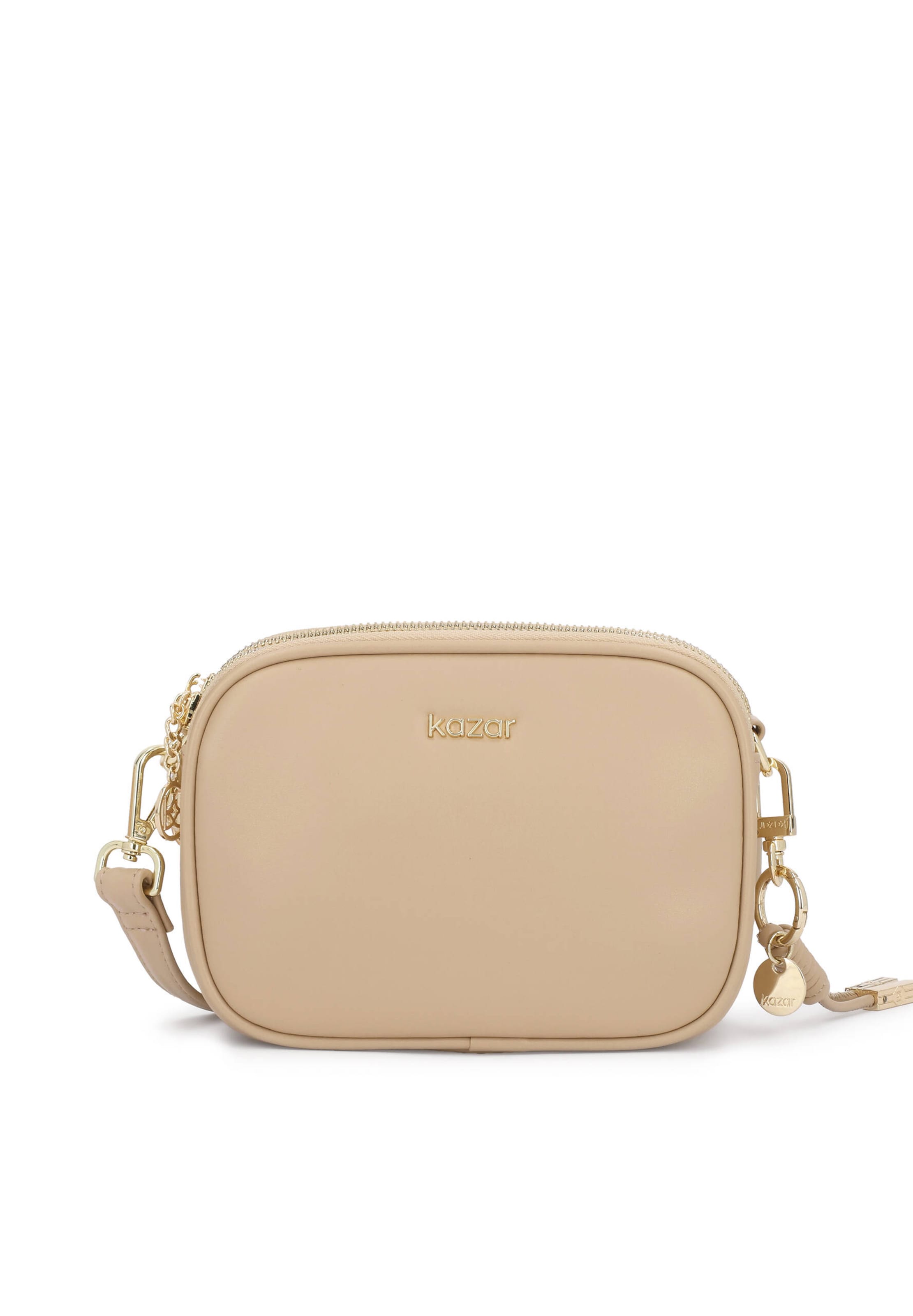 Kazar Torba na ramię w kolorze beżowy: przód