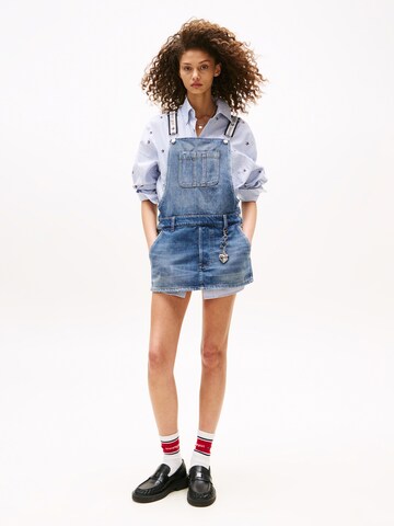 Tommy Jeans Платье 'TOMMY GIRL DENIM DUNGAREE' в Смешанный: спереди