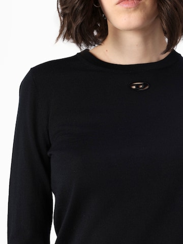 DIESEL Пуловер 'ALINESA' в черно