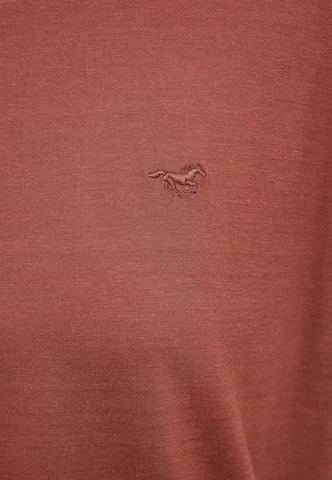 MUSTANG Shirt 'Lesley' in Rot