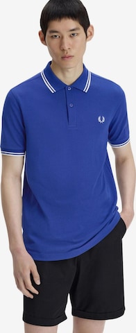 Fred Perry - Camisa 'Polo fred perry royal eclipse soho twin tipped short' em azul: frente