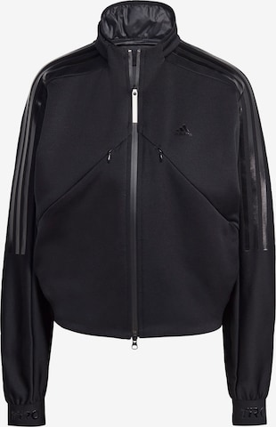 ADIDAS SPORTSWEAR Athletic Jacket 'Tiro' in Black: front