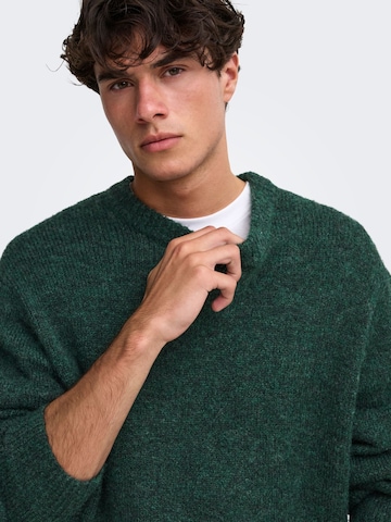 Only & Sons Sveter 'ONSHale' - Zelená