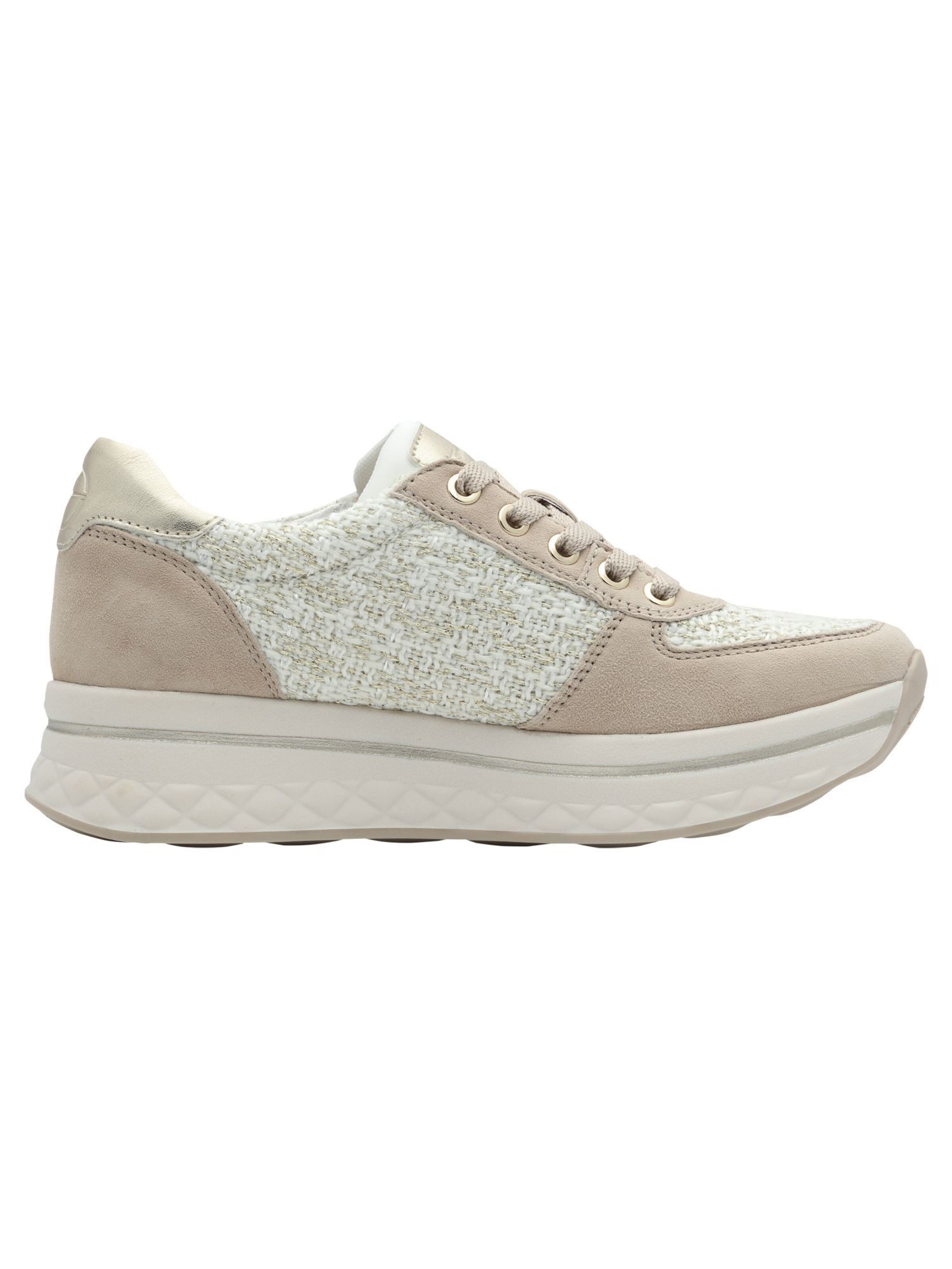Baskets basses Tamaris en beige