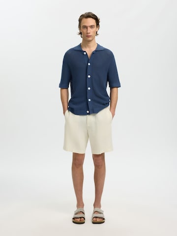 Coupe regular T-Shirt SELECTED en bleu