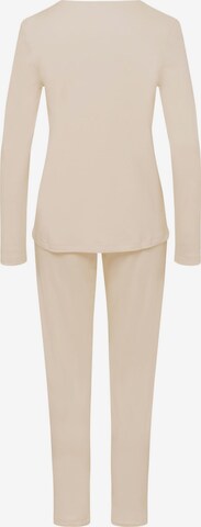 Hanro Pyjama ' Joela ' in Beige