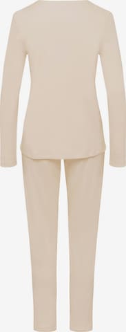 Pyjama ' Joela ' Hanro en beige