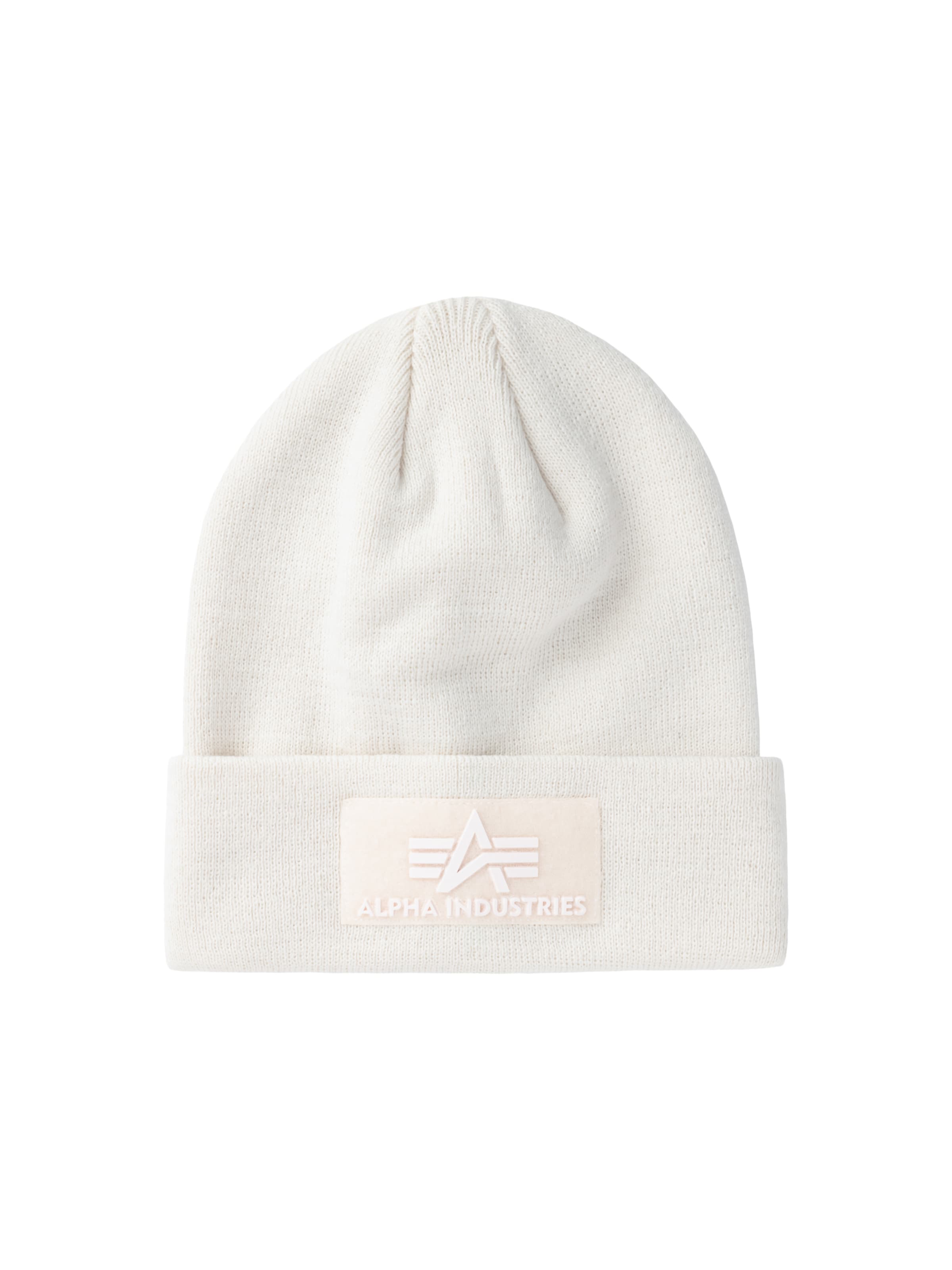 ALPHA INDUSTRIES Čepice 'VLC' – bílá: přední strana
