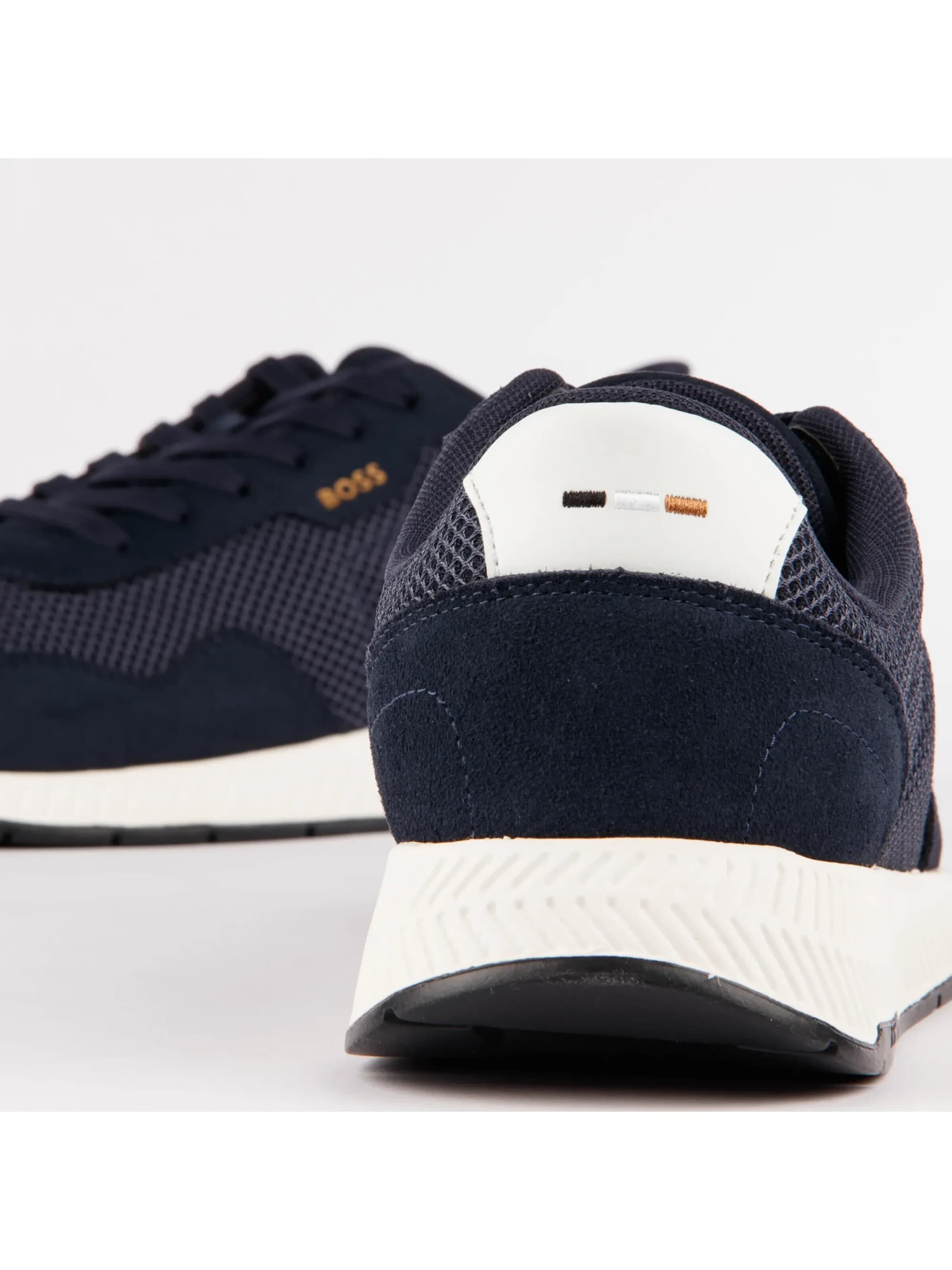 BOSS - Zapatos con cordón 'flagship' en azul