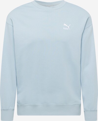 PUMA Sweatshirt in hellblau / weiß, Produktansicht