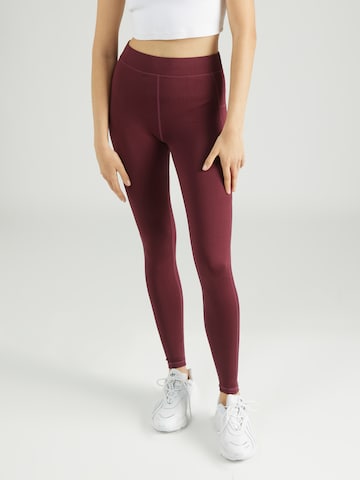 ONLY PLAY Slimfit Sportovní kalhoty 'Lea' – červená: přední strana