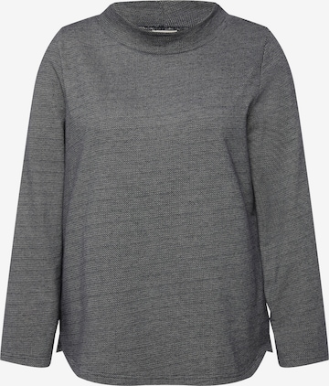 Ulla Popken Sweatshirt in Grijs: voorkant