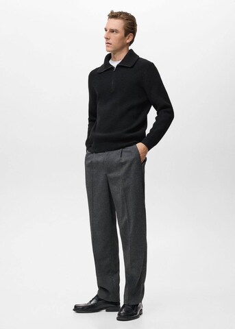 MANGO MAN Sweater 'Parkyd' in Black