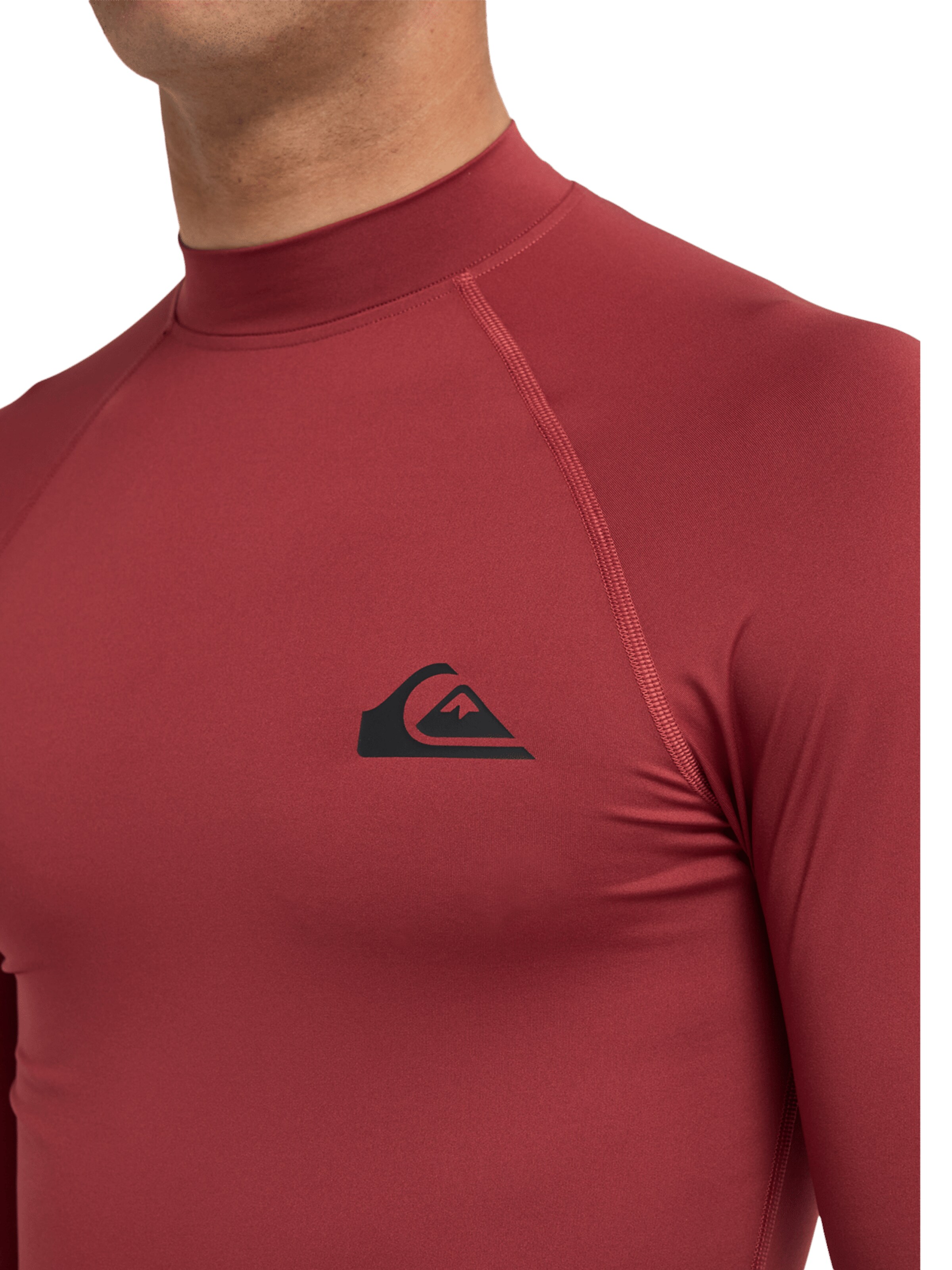 QUIKSILVER Funktionsshirt 'Everyday' in Rot