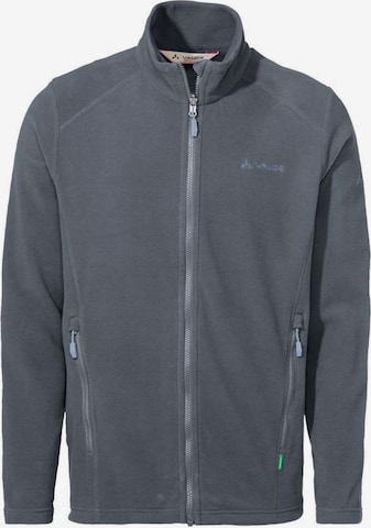 VAUDE Athletic Fleece Jacket 'Me Rosemoor II' in Grey: front
