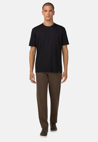 Boggi Milano Shirt in Zwart: voorkant