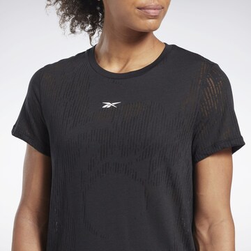 Reebok - Camisa funcionais em preto