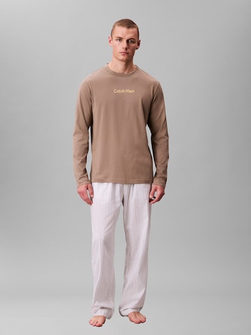 Calvin Klein Pajamas long in Beige