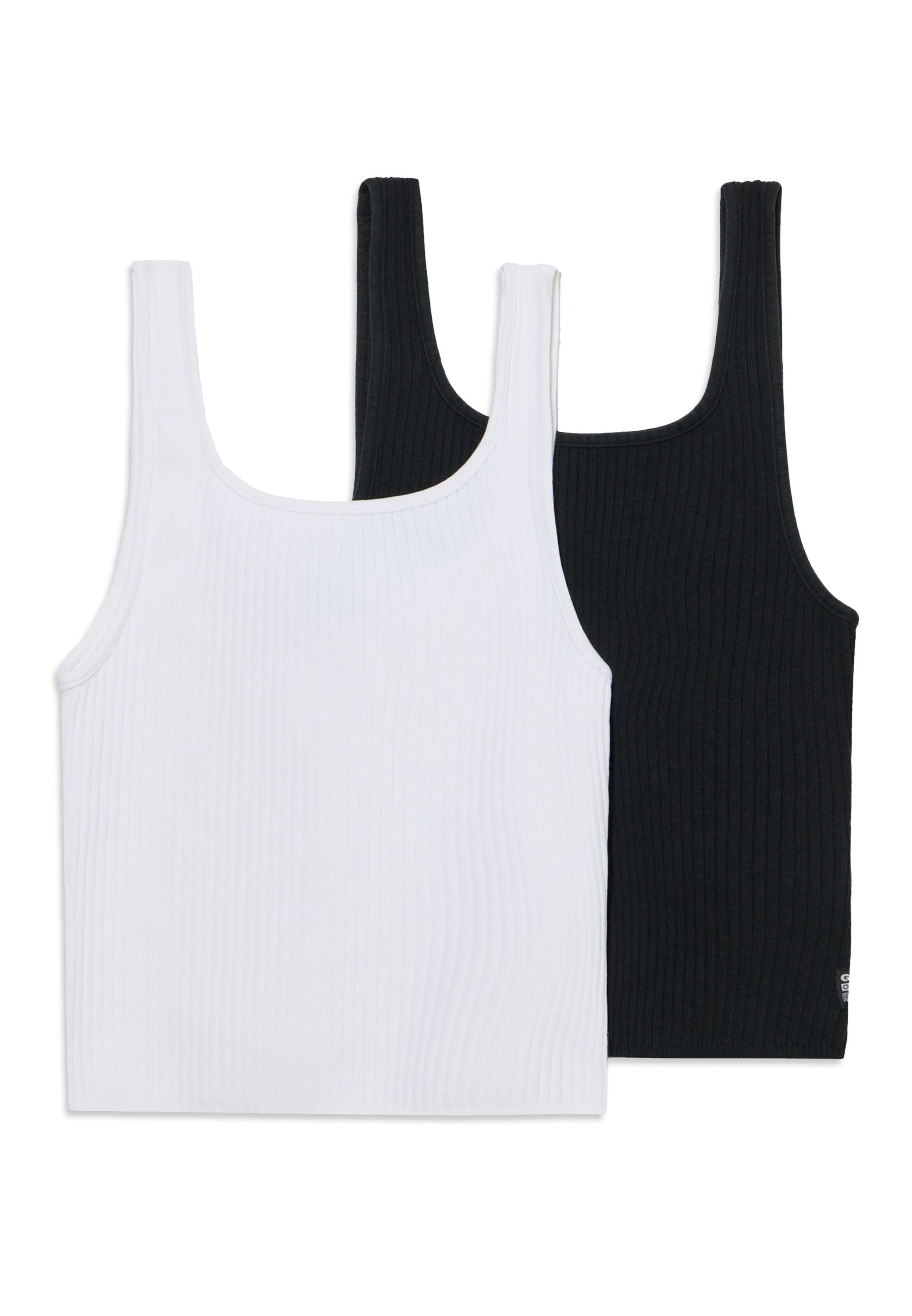 Top 'NORDIC' di G-STAR in nero: frontale