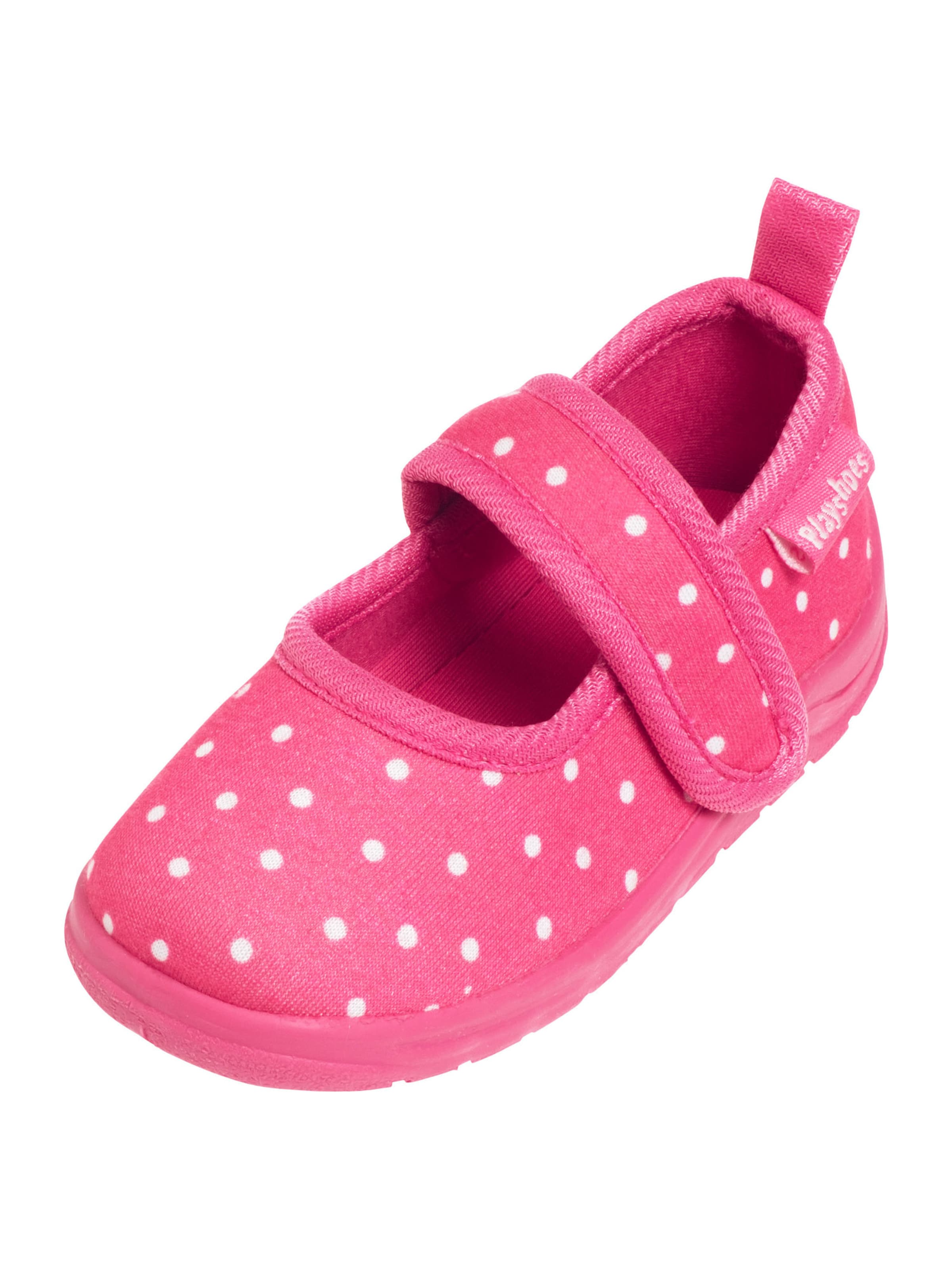 PLAYSHOES - Zapatillas de casa en rosa: frente