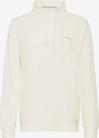 Street One MEN Sweatshirt in Weiß: Vorderseite