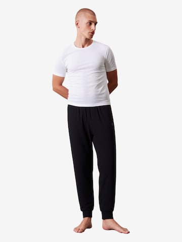 Lyle & Scott Pitkä pyjama 'Ward' värissä valkoinen: etupuoli