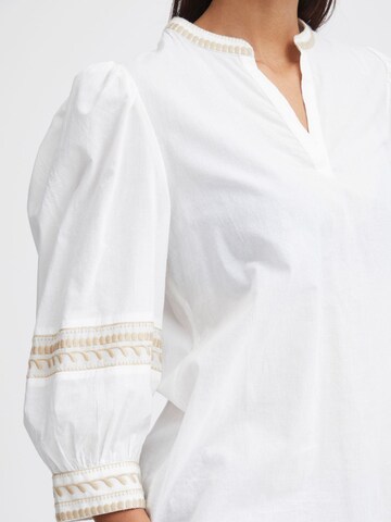 b.young Bluse 'Jiya' in Weiß