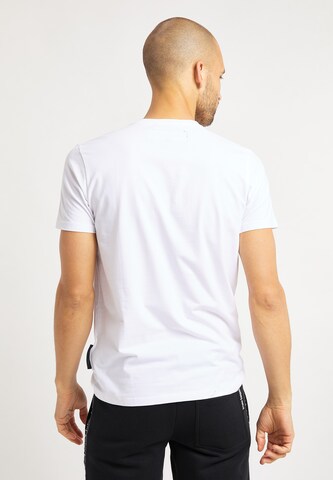 T-Shirt 'Ortiz' BRUNO BANANI en blanc