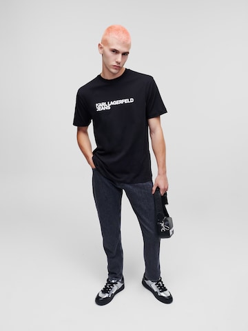 Tapered Jeans de la Karl Lagerfeld pe negru