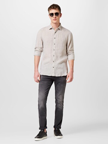 Michael Kors Regular fit Button Up Shirt in Grey
