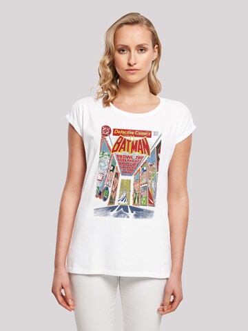 T-shirt 'DC Comics Batman Rogues Gallery Cover' F4NT4STIC en blanc : devant