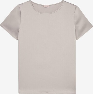 Maglietta di oltre in beige: frontale