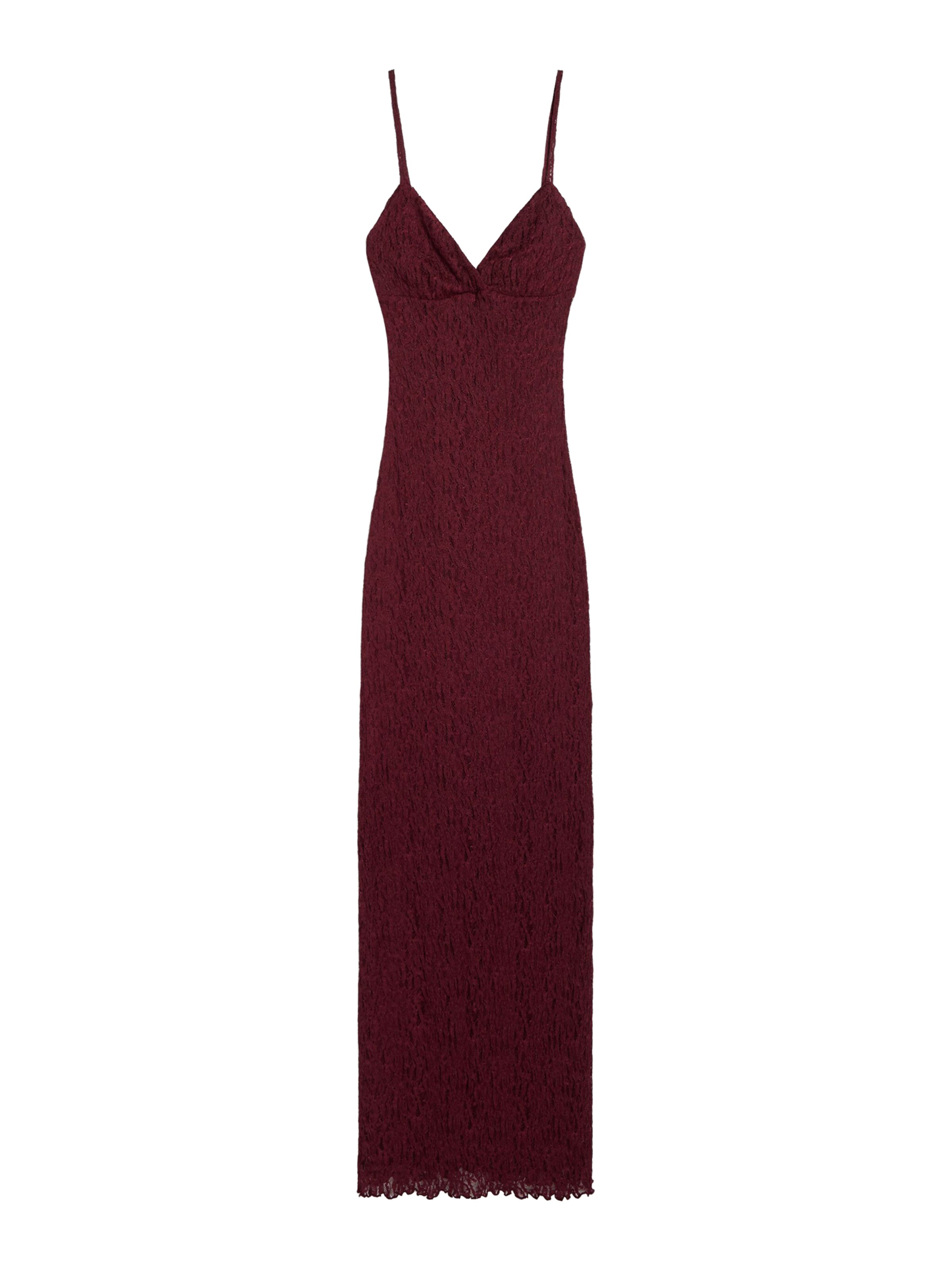 Robe Bershka en rouge : devant