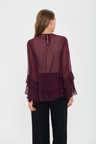 SAINT TROPEZ Blouse 'SZMazelle' in Rood