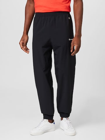 Effilé Pantalon Champion Authentic Athletic Apparel en bleu : devant