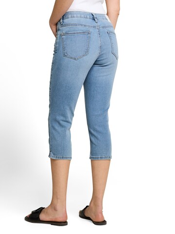 Coupe slim Jean 'LENE' TOM TAILOR en bleu