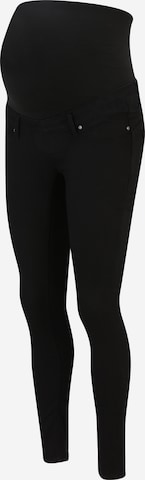 Only Maternity Slim fit Jeans 'Iris' in Black: front