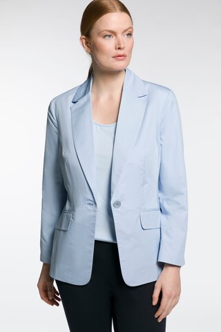 Blazer Ulla Popken en bleu : devant