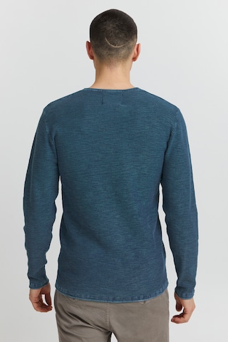 INDICODE JEANS Strickpullover 'Karpo' in Blau