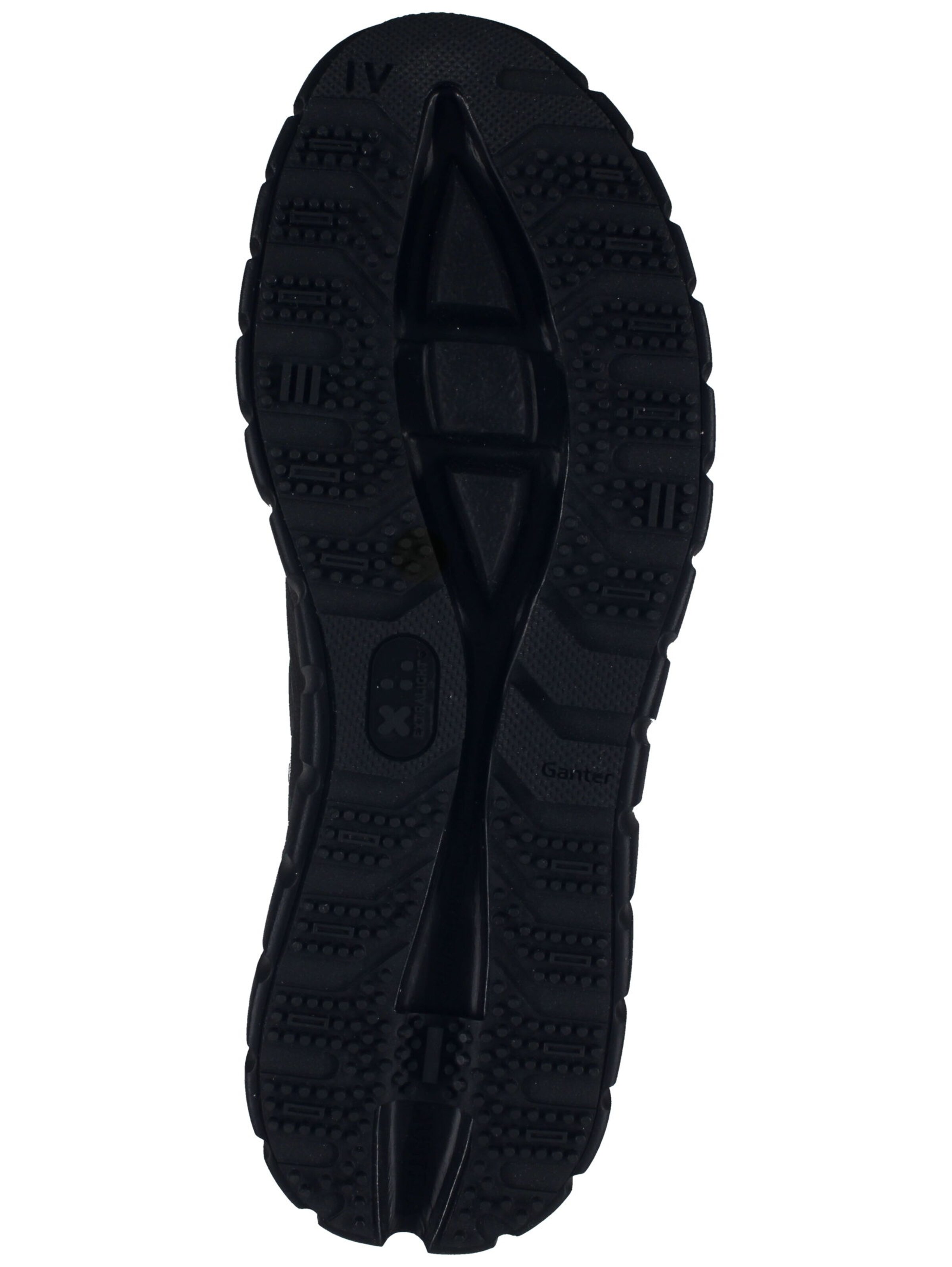 Baskets basses Ganter en noir