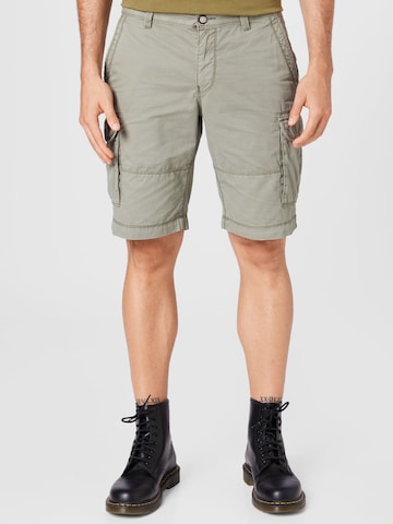 REDPOINT Regular Cargo Pants in Grey: front