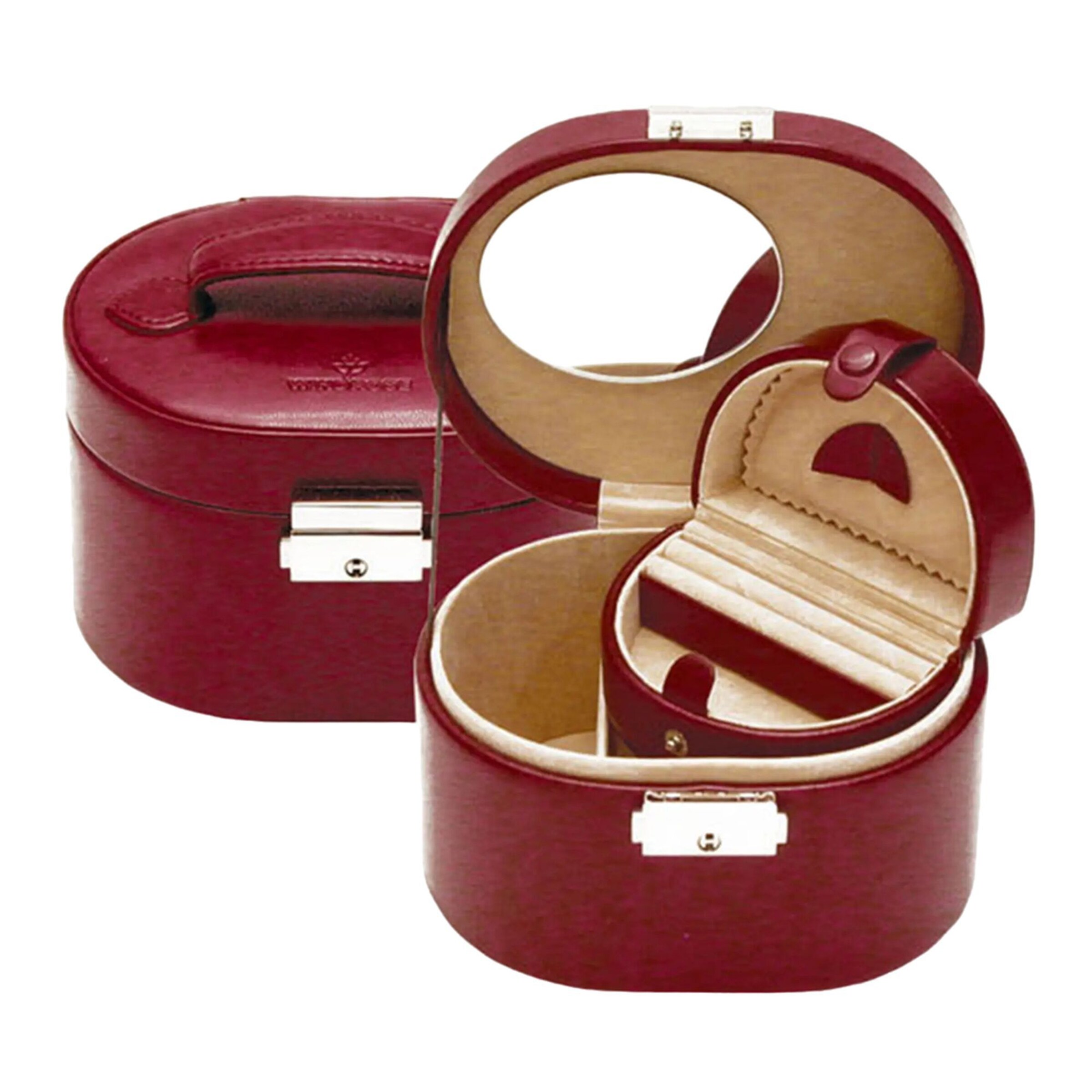 WINDROSE Schmuckkaste 'Merino' in Rot