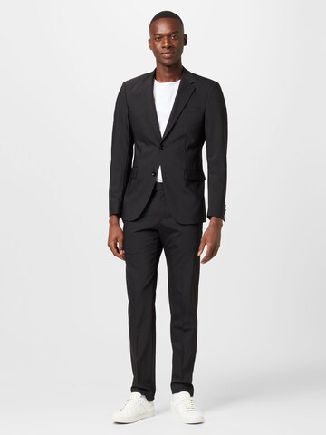 STRELLSON Slim fit Suit 'Aidan' in Black: front