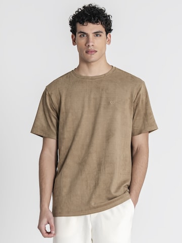 T-Shirt Gianni Kavanagh en beige : devant