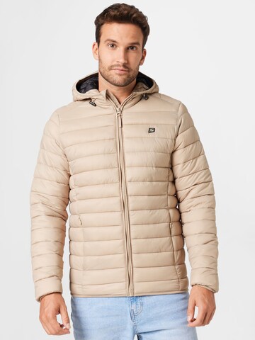 BLEND Winter Jacket 'Romsey' in Beige: front